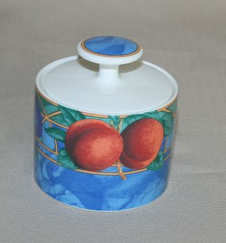 Sugar Bowl And Lid Forbidden Fruit Victoria & Beale 9024 Porcelain