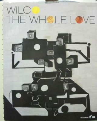 Wilco 2011 The Whole Love " Cover " Promotional Poster Old Stock Flawless
