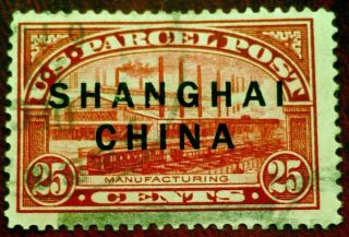 Stamps Us Parcel Post Postage 1913 Shanghai China Pr.  $$$$€