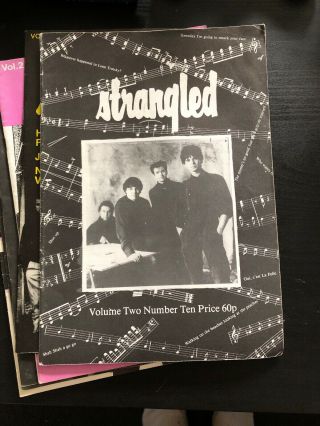 Stranglers Strangled Volume 2 Number 10 Fanzine Uk 32 Page Official Fanclub