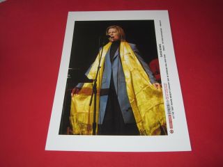 David Bowie 12x8.  5 Inch Oversized A4 Promo Press Photo
