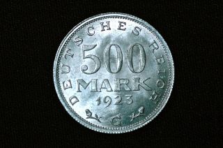 Germany,  Weimar Republic 500 Mark,  1923 G
