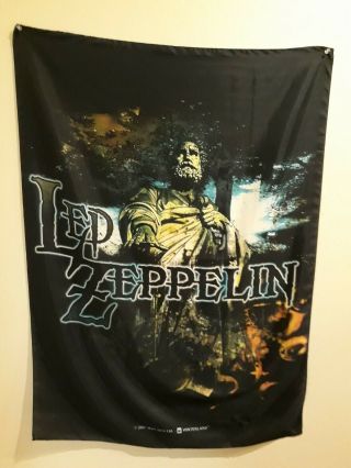 Vintage Led Zeppelin Cloth Banner/poster - Winterland,  2001 Myth Gem Ltd.
