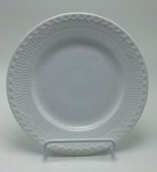 Royal Copenhagen White Fluted Half Lace - Bread & Butter Plate - 6 3/4 Inch