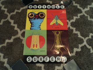 Butthole Surfers Independent Worm Saloon Us Promo Poster (rolled)