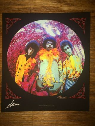 Jimi Hendrix Experience Are You Experienced Mini Art Print Macrae