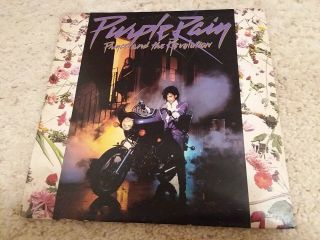 Prince - Purple Rain - With Poster - 1984 Warner Brothers - Issue - Collectible
