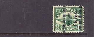 Florida Typeset Precancel On " Propeller " Early Air Mail Stamp (c4)