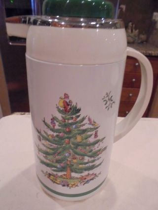 Spode Christmas Tree Thermal Carafe Thermos Low Fast Shipng