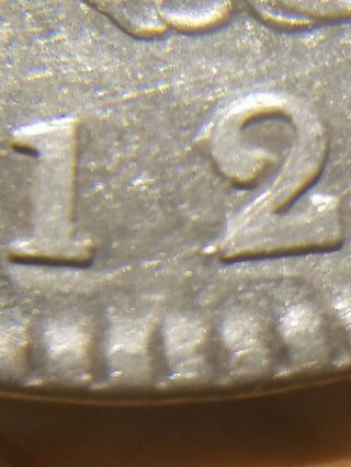 1812/11 Large 8? Holed Capped Bust Half Dollar Very Good Details (filled)