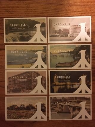 Ryan Adams Set Of 8 Cardinology Postcards