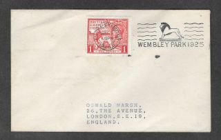 1925 Wembley - two FDCs with Exhibition CDS and Wembley Lion slogan.  Cat £1500 2