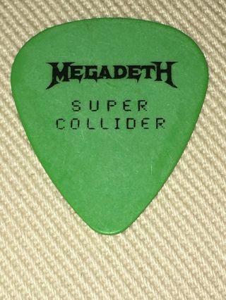 Megadeth Dave Ellefson Guitar Pick