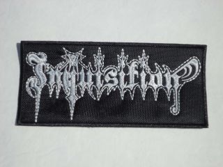 Inquisition Enter The Cult Black Metal Embroidered Patch