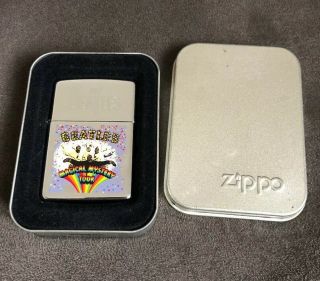 Zippo Lighter Usa Beatles Memorabilia Magical Mystery Tour