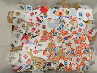 Unsorted 5kg Charity Stamps Mainly Uk Franked - Bar Sc5