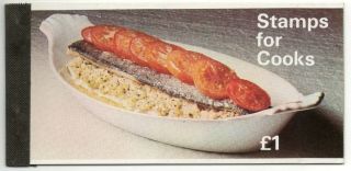 1969 Zp1 £1.  00 Cooks (rare Stapled) Prestige Booklet