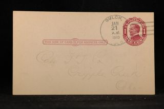 Colorado: Gulch 1915 Postal Card To Cripple Creek,  Dpo Pitkin Co