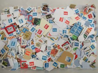 Unsorted 5kg Charity Stamps Mainly Uk Franked - Cle Sc4