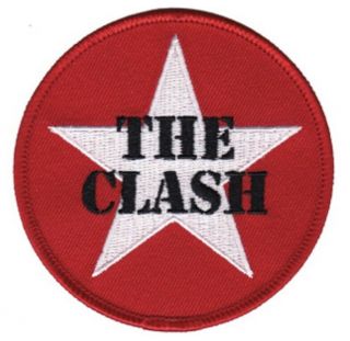 The Clash Star Embroidered Patch C011p Dead Boys Crass Sex Pistols