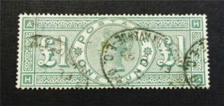 Nystamps Great Britain Stamp 124 $800