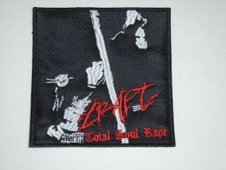Craft Total Soul Rape Black Metal Embroidered Patch