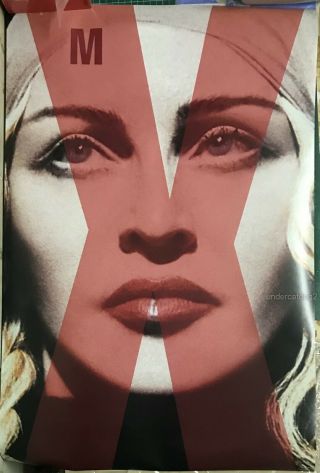 Madonna Madame X 2019 Taiwan Promo two - side Poster 2