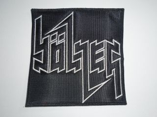 Bolzer Black/death Metal Embroidered Patch