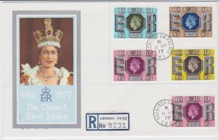 Gb Stamps Rare First Day Cover 1977 Silver Jubilee Buckingham Palace Cds