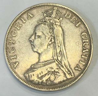 Great Britain Silver Double Florin 1890