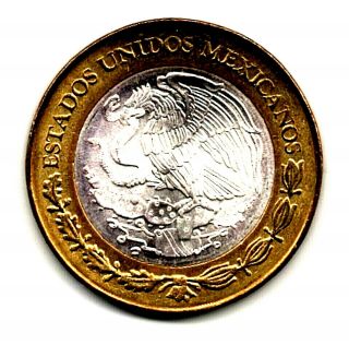Mexico - 100 Pesos,  2004,  State Of Queretaro Arteaga - Silver