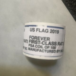 Usps Us Flag 2017 Forever Stamps - Roll Of 100