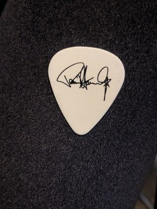 KISS Monster Tour Guitar Pick Paul Stanley Signed Europe 2013 Space Purple 2