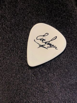 KISS Monster Tour Guitar Pick Paul Stanley Signed Europe 2013 Space Purple 3