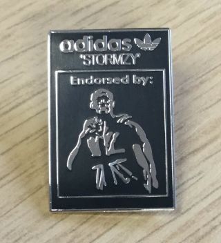 Stormzy Adidas Endorsed Music Souvenir Enamel Pin Badge - Rare Collectable