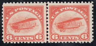 Tdstamps: Us Airmail Stamps Scott C1 Nh Og Line Pair