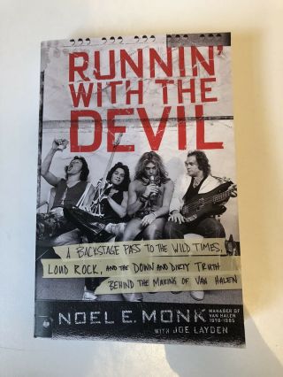 Van Halen Running With The Devil Dave Lee Roth Noel E Monk Motley Crue Ratt