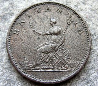 Great Britain George Iii 1806 Half 1/2 Penny