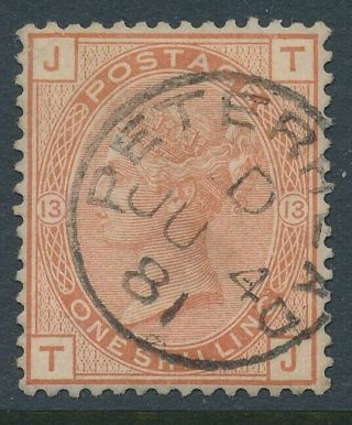Sg 151 1/ - Orange Brown Very Fine With Peter Head Cds,  June 4th 1881,  Small