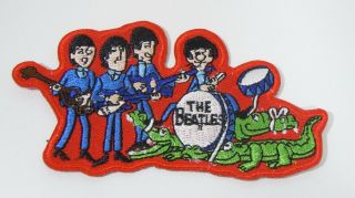The Beatles Figures - Tv Series - Embroidered Iron - On Patch - 3 1/2 "