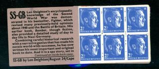 Len Deighton Private Issue Stamp Booklet (n167)