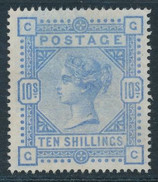 Sg 183 10/ - Ultramarine,  A Fine Fresh Mounted Example Without Gum.  With Goo