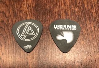 Linkin Park A Thousand Suns 2010 Tour Guitar Pick Chester Bennington Black