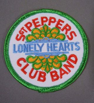 The Beatles - Sgt Peppers Lonely Hearts Club Band Embroidered Iron - On Patch - 3 "