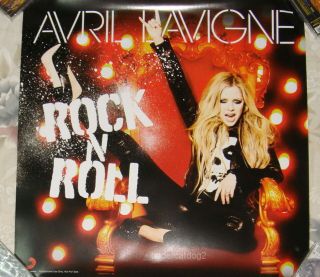 Avril Lavigne Rock N Roll 2013 Taiwan Promo Poster