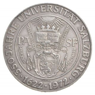 Silver - World Coin - 1972 Austria 50 Schilling - World Silver Coin 20.  2g 593