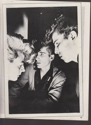 The Stray Cats - Rockabilly - Poster Advert 1980s