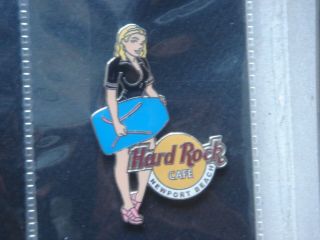 Hard Rock Cafe Pin,  Gor With Small Surfer 