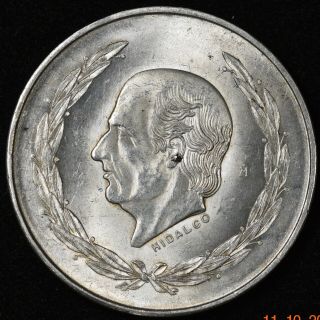 1953 Mexico Hidalgo.  720 Silver Cinco (5) Pesos