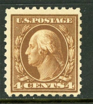 Usa 1916 Washington 4¢ Perf 10 Unwmk Scott 465 J200